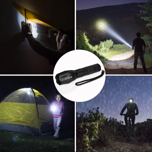 Mini linterna led de aluminio