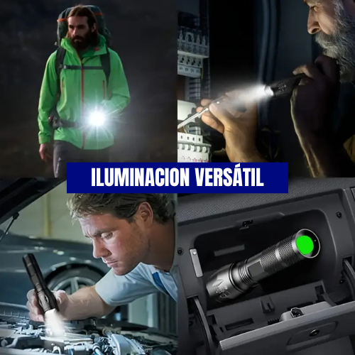 Mini linterna led de aluminio