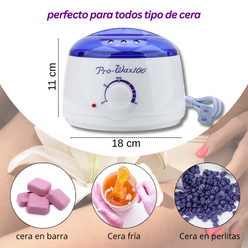 Olla para calentar cera