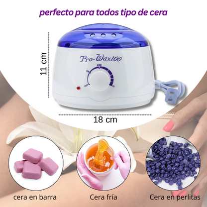 Olla para calentar cera