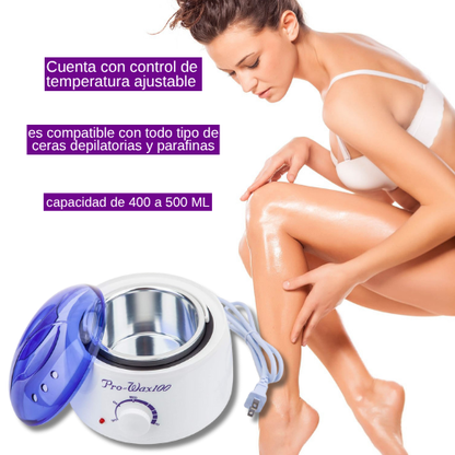 Olla para calentar cera