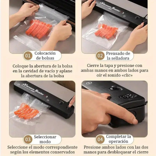Sellador de bolsas eléctrico