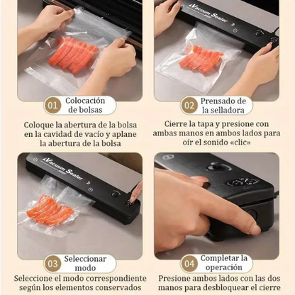 Sellador de bolsas eléctrico