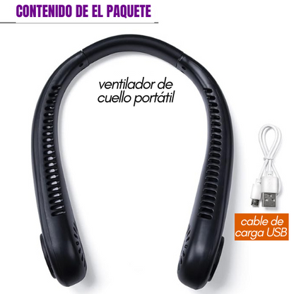 Ventilador de cuello portátil
