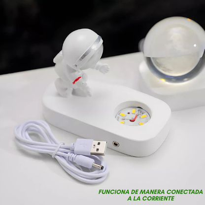 Lampara astronauta esfera