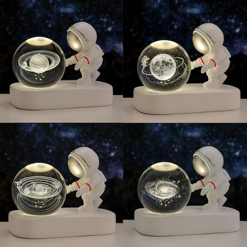 Lampara astronauta esfera