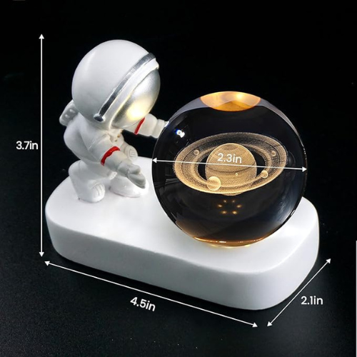 Lampara astronauta esfera