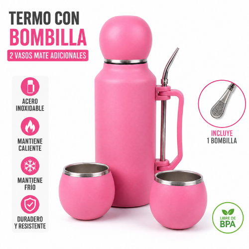 matero con termo