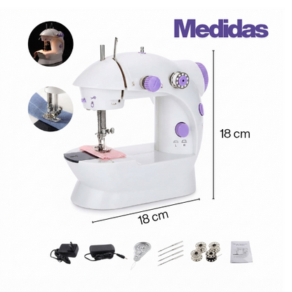 MINI MÁQUINA DE COSTURA PORTÁTIL