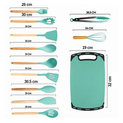SET de utensilios - 19 pzs