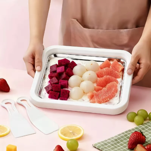 Plancha de helado