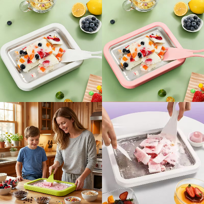 Plancha de helado