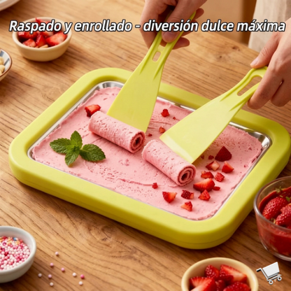 Plancha de helado