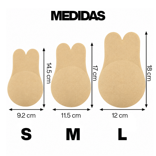 Sujetador adhesivo de senos