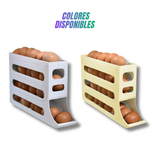 Huevera deslizable de 4 NIVELES