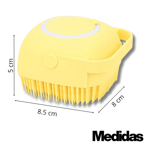 Cepillo de silicón con dispensador