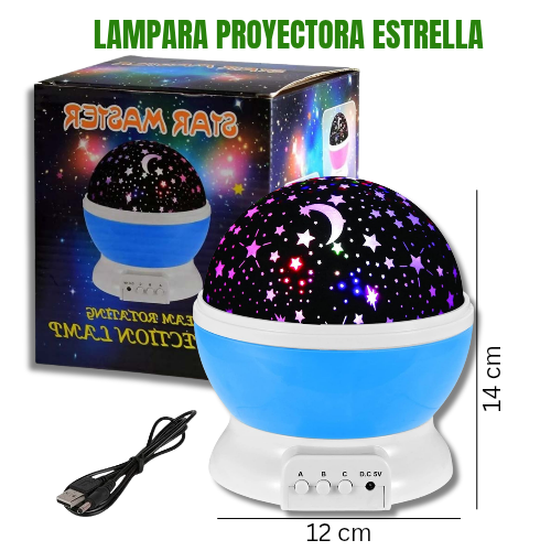 LAMPARA PROYECTOR DE ESTRELLAS
