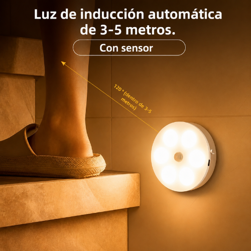 Mini lámpara con sensor
