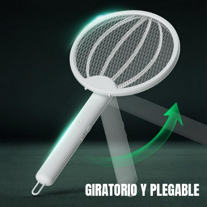 Raqueta electrica de mosquitos