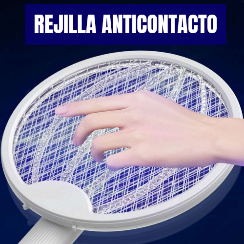 Raqueta electrica de mosquitos