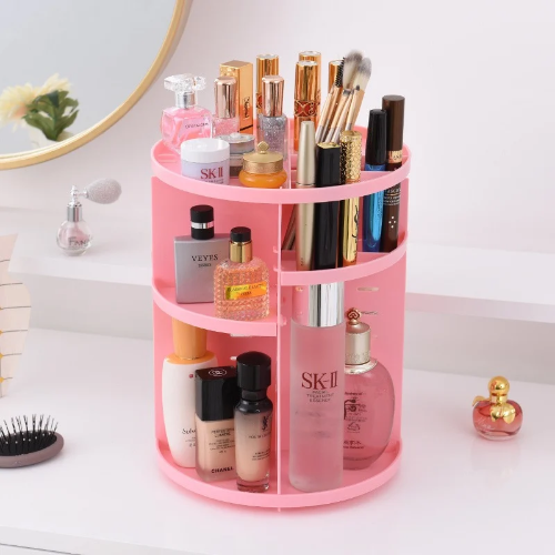 Organizador de maquillaje giratorio 360 °