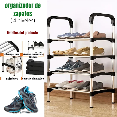 Zapatero de 4 niveles