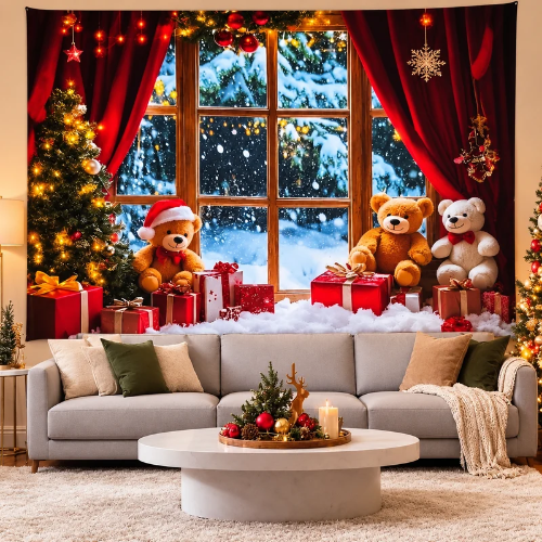 Telones navideños