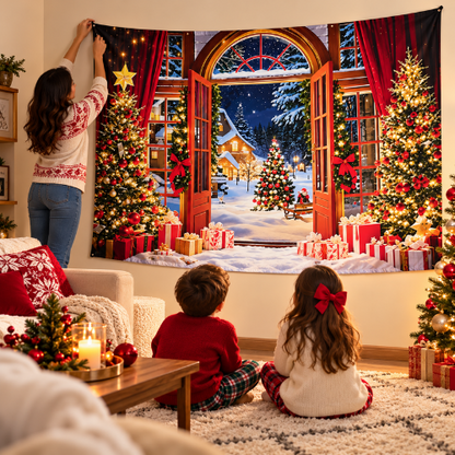 Telones navideños