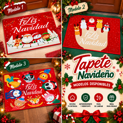 Alfombras navideñas