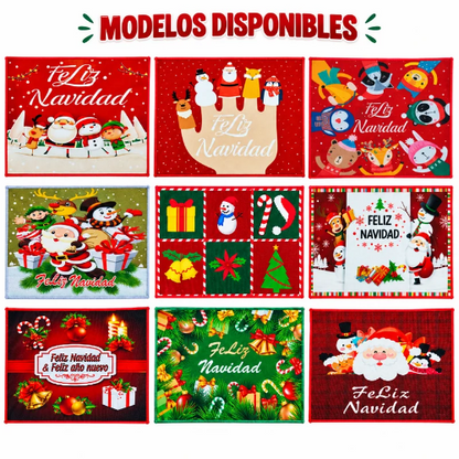 Alfombras navideñas