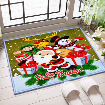 Alfombras navideñas