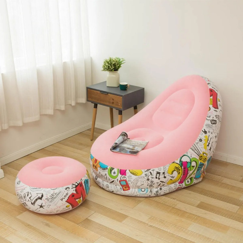 SILLON INFLABLE + REPOSAPIÉS