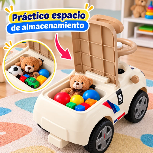 Auto deportivo de niños