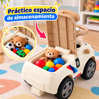 Auto deportivo de niños