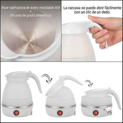 Hervidor eléctrico plegable