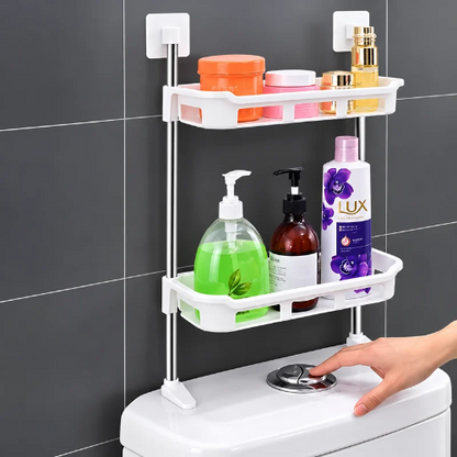 Organizador de baño de 2 niveles