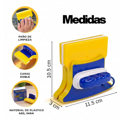 Limpiador de ventanas - MAGNÉTICO