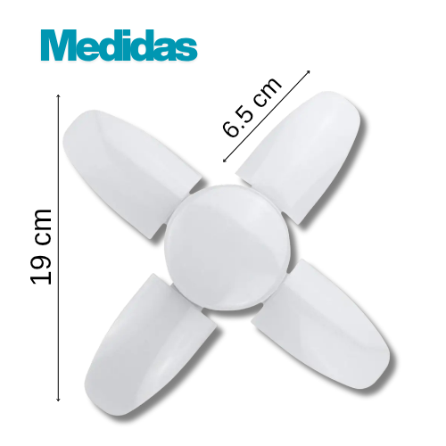 Bombilla led plegable