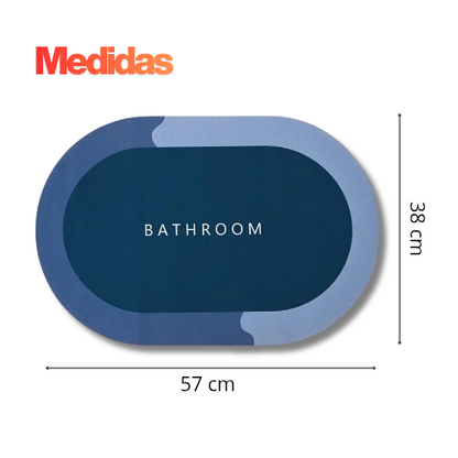 ALFOMBRA DE BAÑO - OVALADA