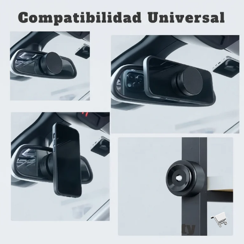 Soporte magnético de celular