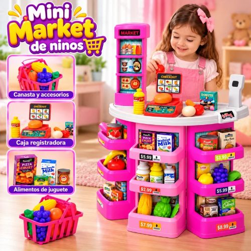 Mini market de niñas