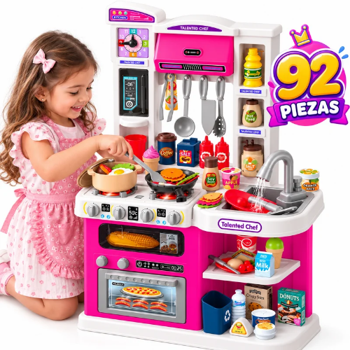 Cocina de niña - 92 piezas
