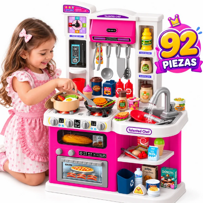Cocina de niña - 92 piezas