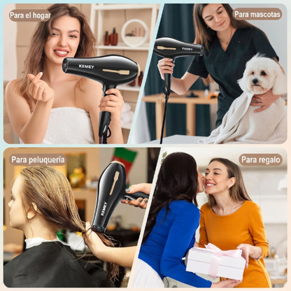 Secadora de cabello - KEMEY