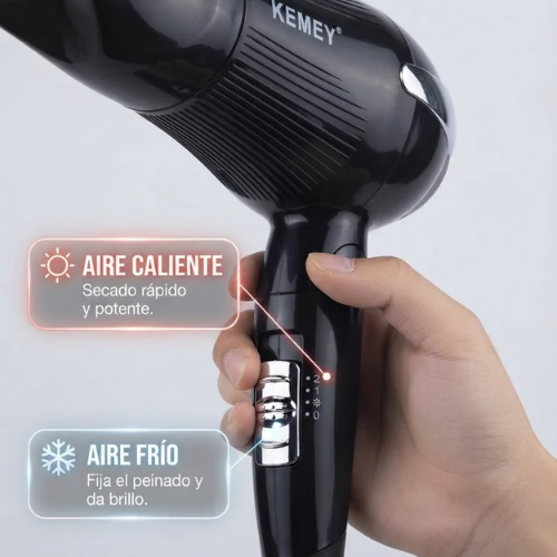 Secadora de cabello - KEMEY