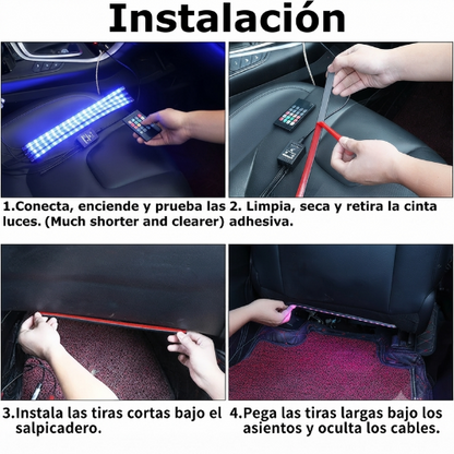 Luces led de auto RGB