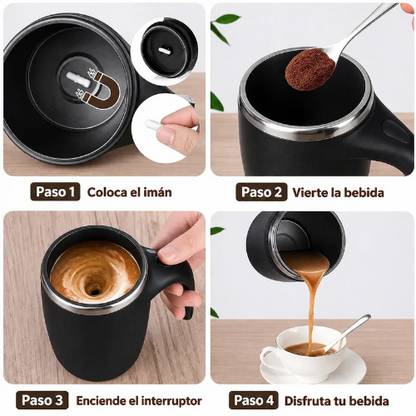 Taza Mezcladora Magnética