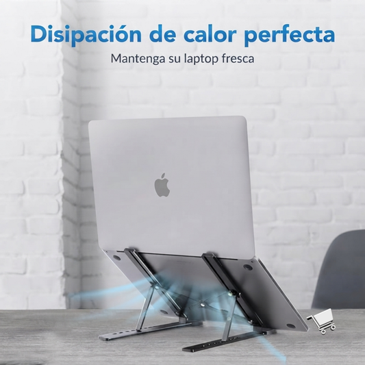 Soporte de laptop metálico