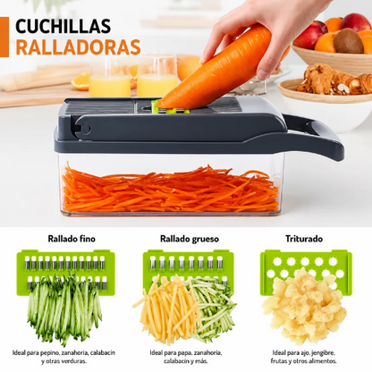 Cortador multifuncional de verduras