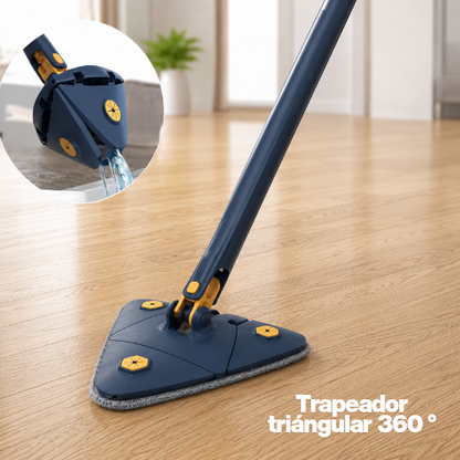 Trapeador triángular 360°